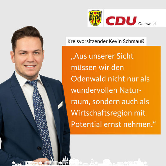 CDU Odenwald will Wirtschaftsforum für den Odenwaldkreis gründen