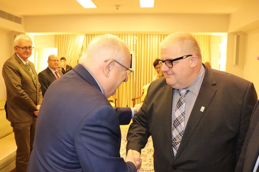 Odenwälder Kreisvorsitzender der KPV trifft irsarelischen Staatspräsident