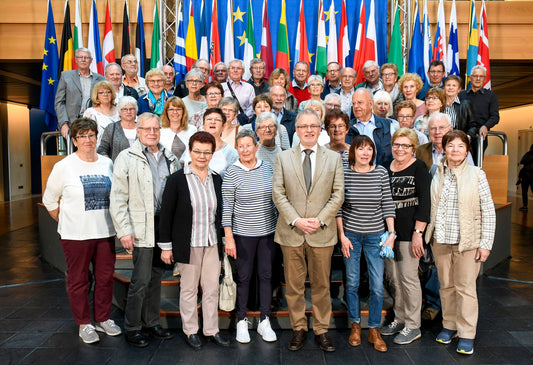 SU Odenwaldkreis und Darmstadt-Dieburg besuchten Michael Gahler in Straßburg